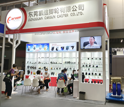 2022中國(廣州)國際物流裝備與技術(shù)展覽會圓滿收官帶您感受凱信腳輪展會現(xiàn)場